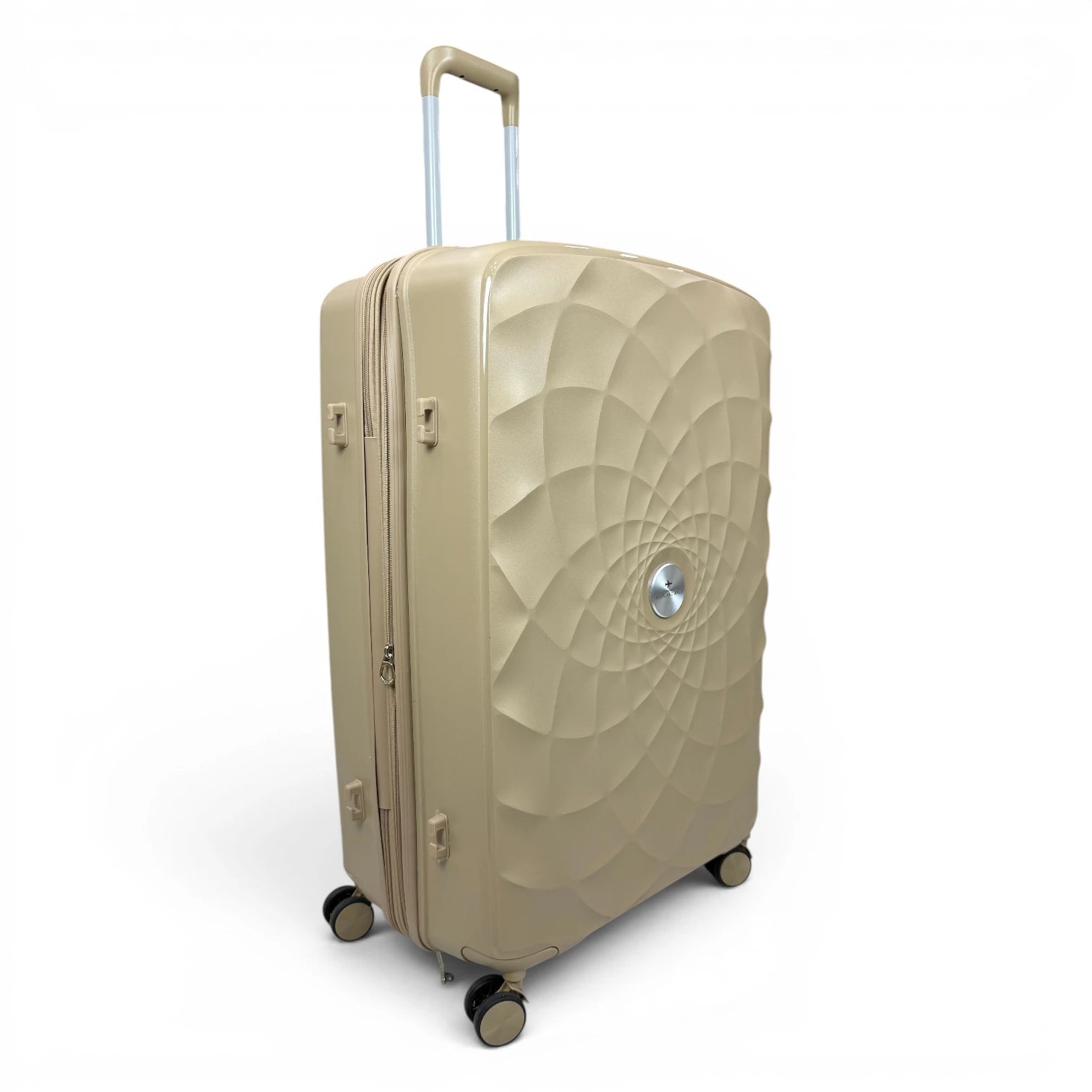 Airplane Premium Travel , Set 3 Bags ( Beige ) 22 , 26, 30 inch