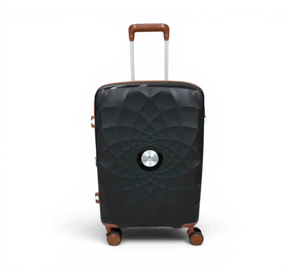 Airplane Premium Bag Travel 22 Inch  ( Black*Brown )