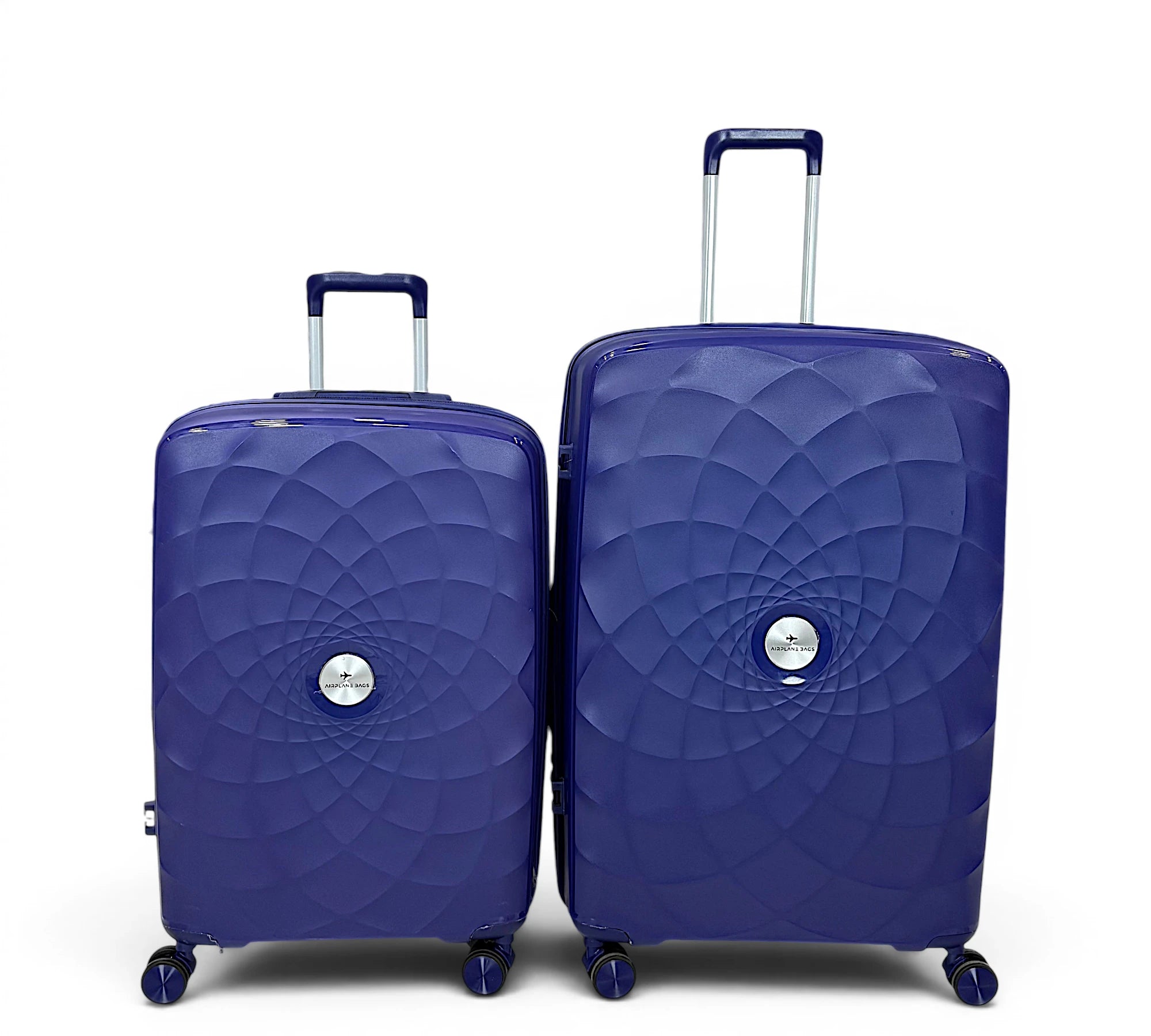 Airplane Premium Travel , Set 3 Bags ( Blue ) 22 , 26, 30 inch