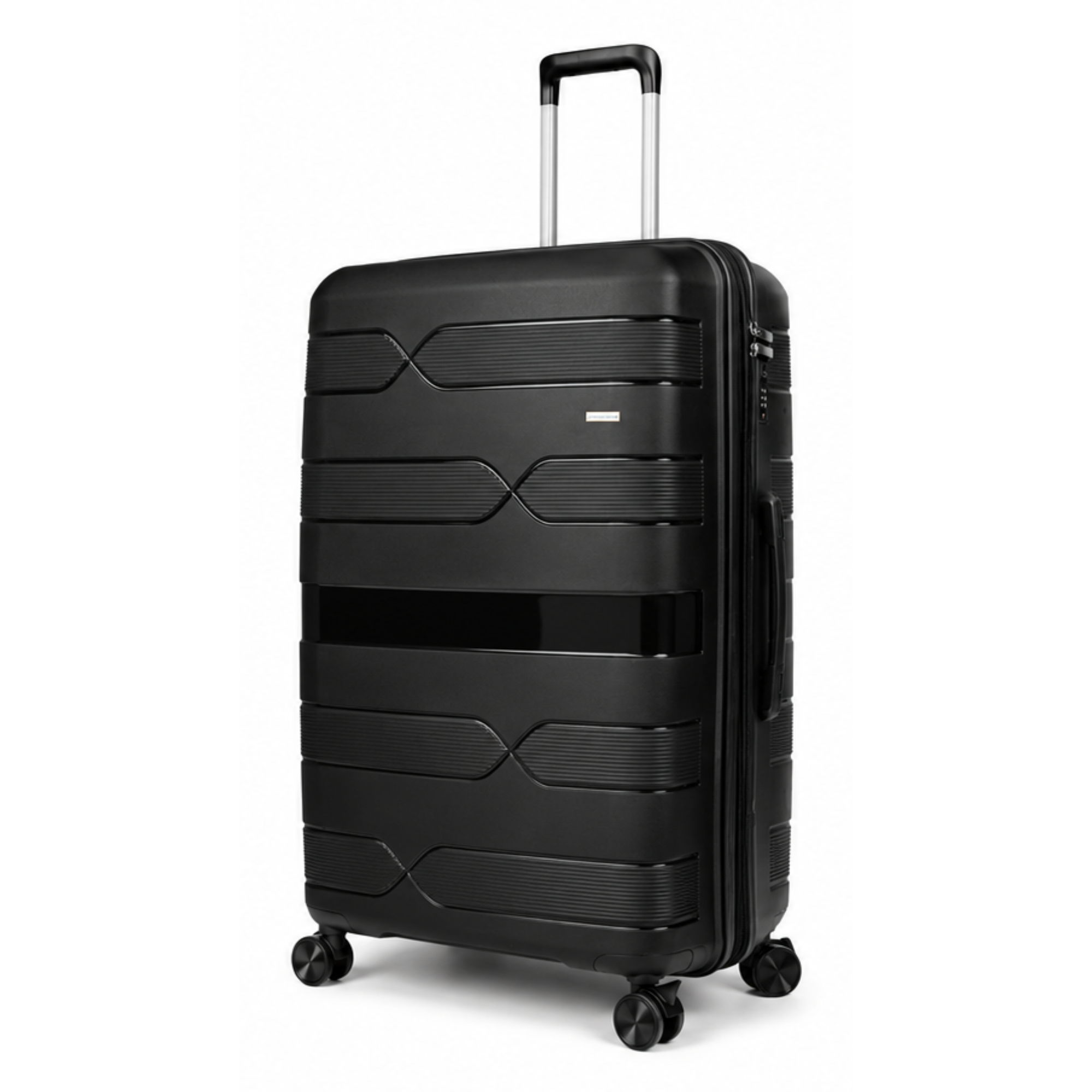 Airplane Elite Travel Bags – 3 Bags Set ( Black ) 20 , 24, 28 inch