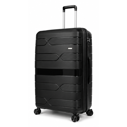 Airplane Elite Travel Bags – 3 Bags Set ( Black ) 20 , 24, 28 inch