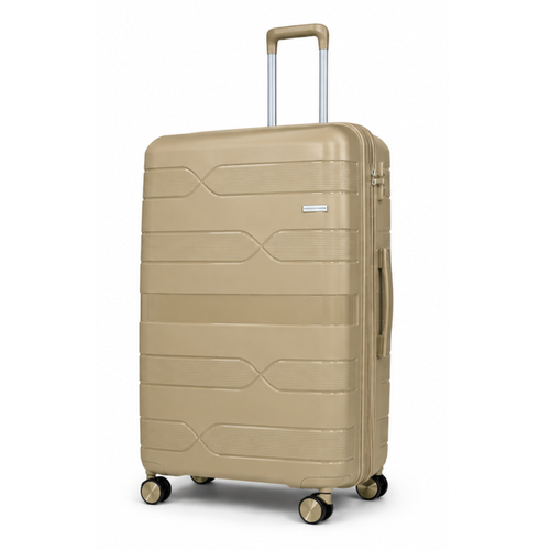 Airplane Elite Travel Bags – 3 Bags Set ( Beige ) 20 , 24, 28 inch