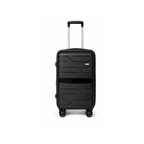 Airplane Elite Travel Bags – 3 Bags Set ( Black ) 20 , 24, 28 inch