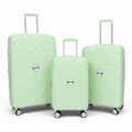 Airplane Premium Travel , Set 3 Bags ( Mint Green ) 22 , 26, 30 inch