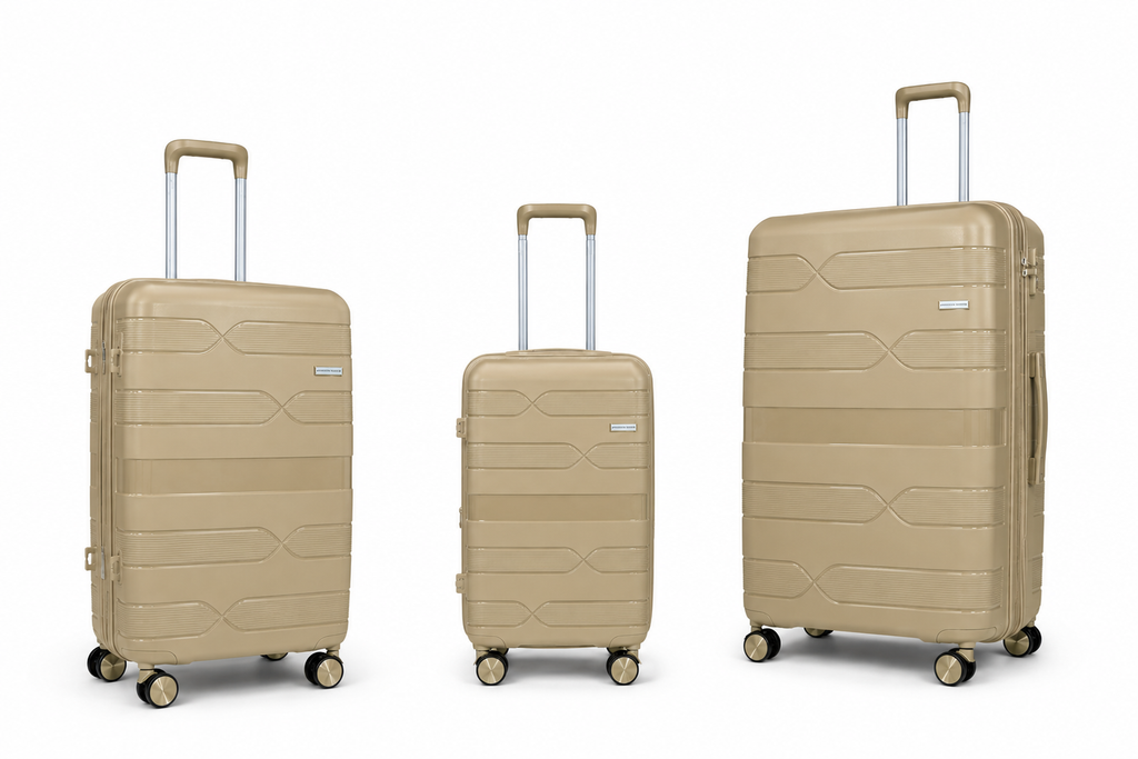Airplane Premium Bag Travel 24 Inch  ( Beige )