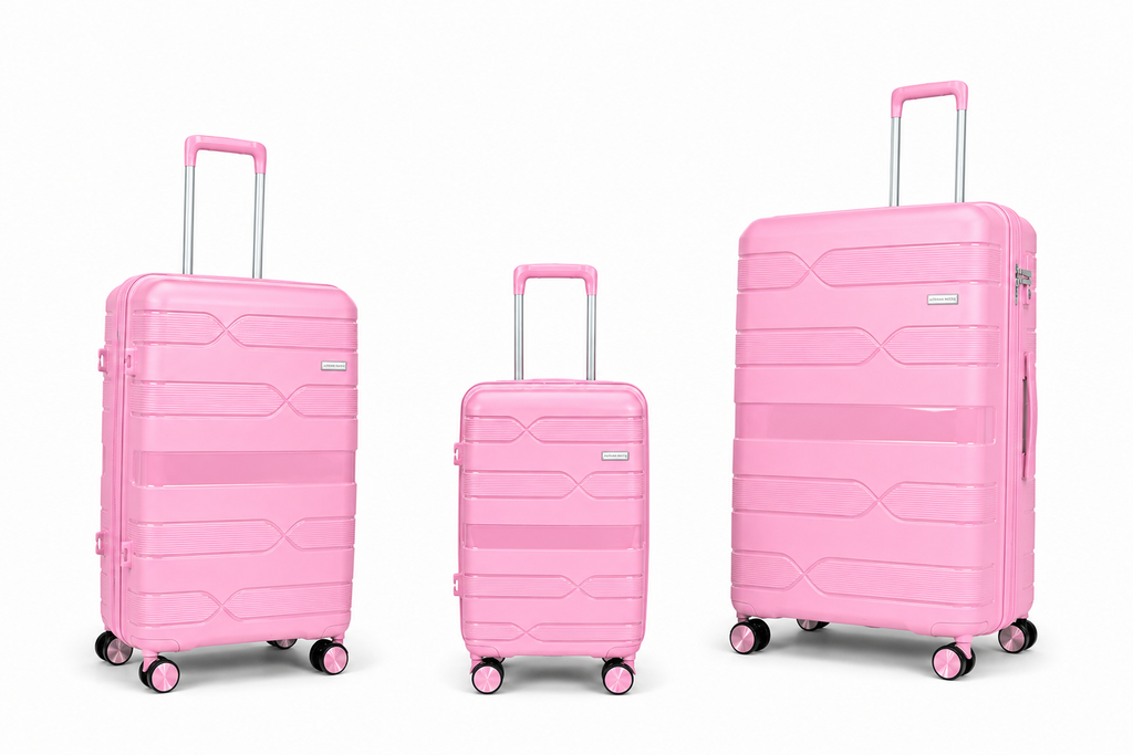 Airplane Premium Bag Travel 24 Inch  ( Pink )