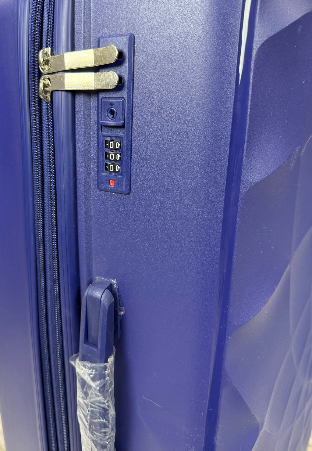 Airplane Premium Travel , Set 3 Bags ( Blue ) 22 , 26, 30 inch