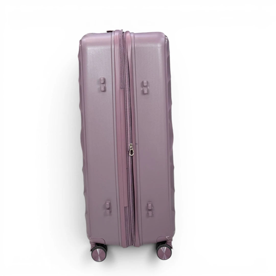 Airplane Premium Travel , Set 3 Bags ( Mauve ) 22 , 26, 30 inch
