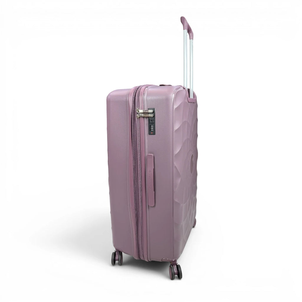 Airplane Premium Travel , Set 3 Bags ( Mauve ) 22 , 26, 30 inch