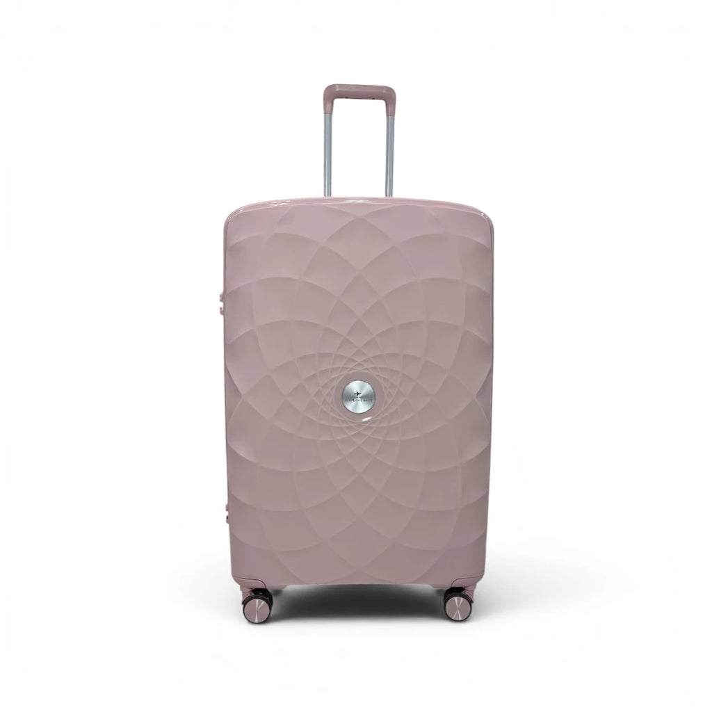 Airplane Premium Travel , Set 3 Bags ( Power Pink ) 22 , 26, 30 inch