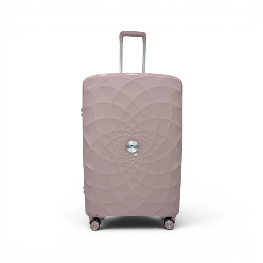Airplane Premium Travel , Set 3 Bags ( Power Pink ) 22 , 26, 30 inch
