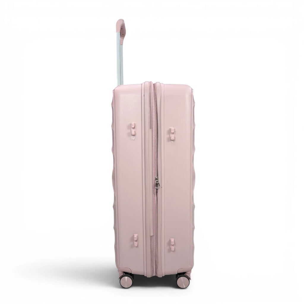 Airplane Premium Travel , Set 3 Bags ( Power Pink ) 22 , 26, 30 inch