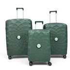 Airplane Premium Travel , Set 3 Bags ( Dark Olive ) 22 , 26, 30 inch