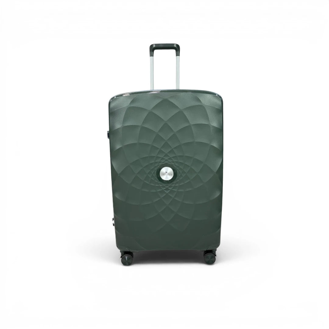 Airplane Premium Travel , Set 3 Bags ( Dark Olive ) 22 , 26, 30 inch