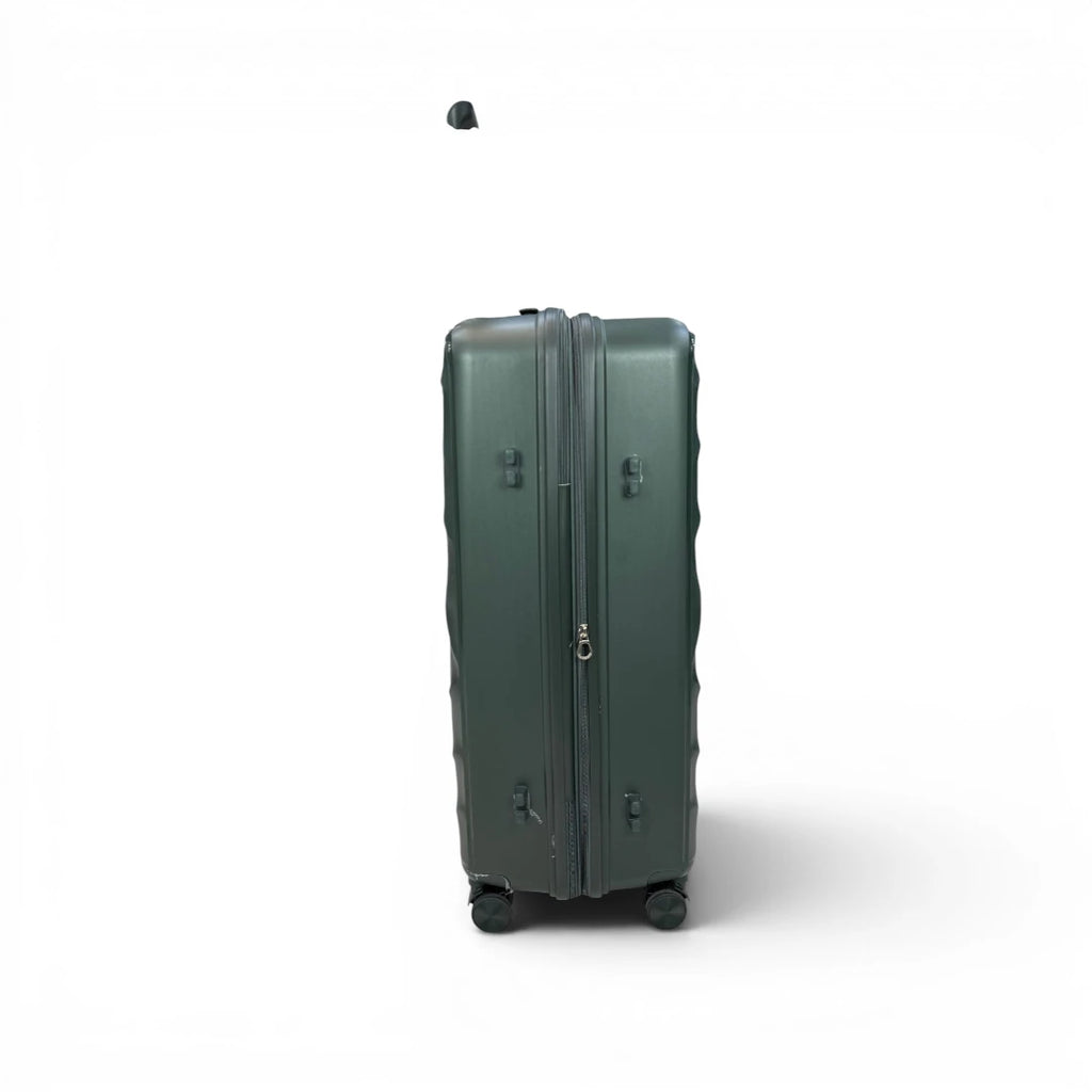 Airplane Premium Travel , Set 3 Bags ( Dark Olive ) 22 , 26, 30 inch