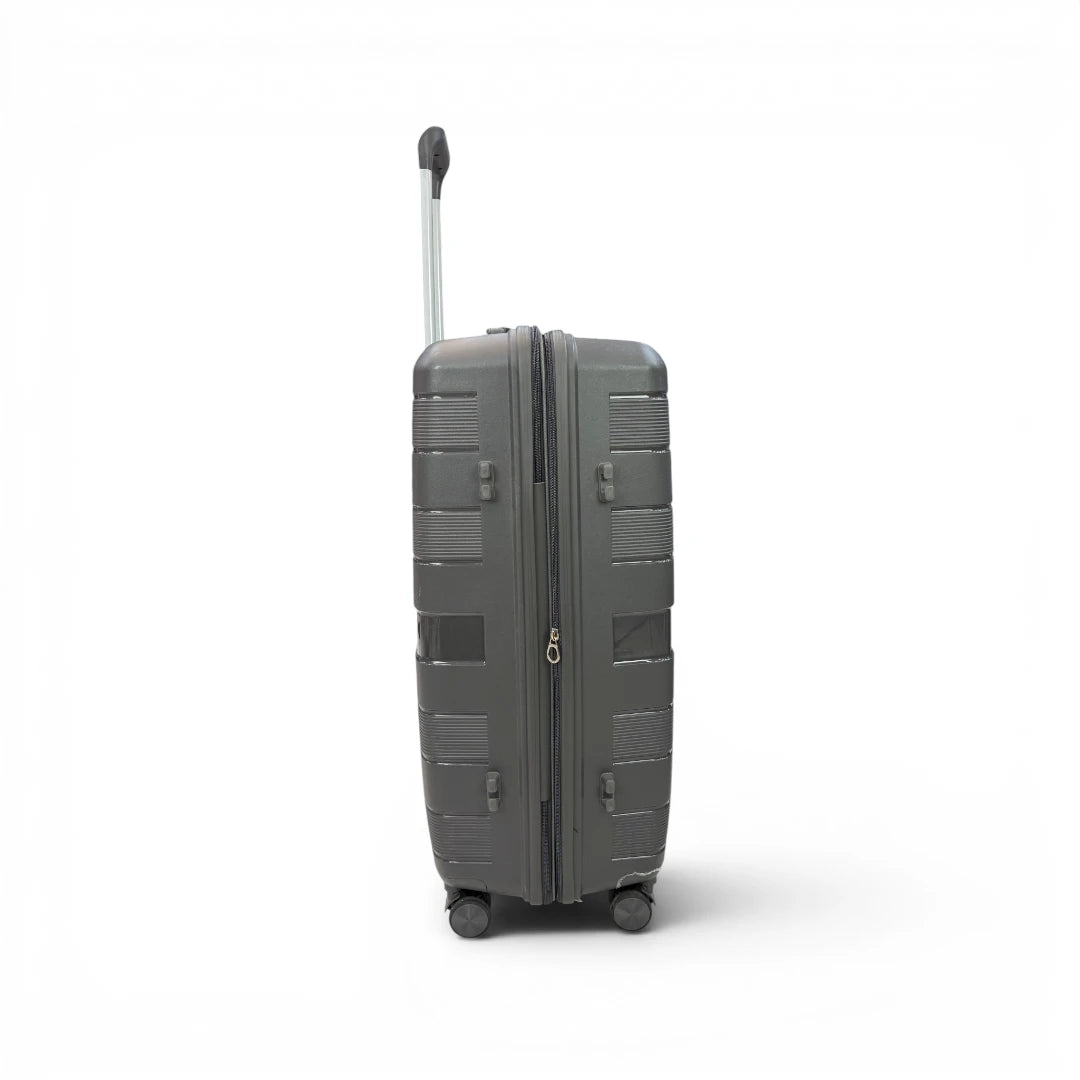 Airplane Elite Travel Bags – 3 Bags Set ( Dark Gray ) 20 , 24, 28 inch