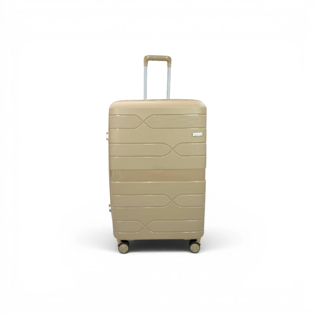 Airplane Elite Travel Bags – 3 Bags Set ( Beige ) 20 , 24, 28 inch
