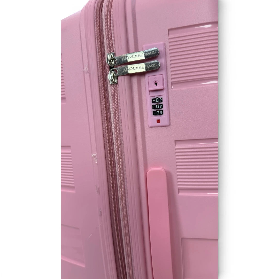 Airplane Premium Bag Travel 24 Inch  ( Pink )