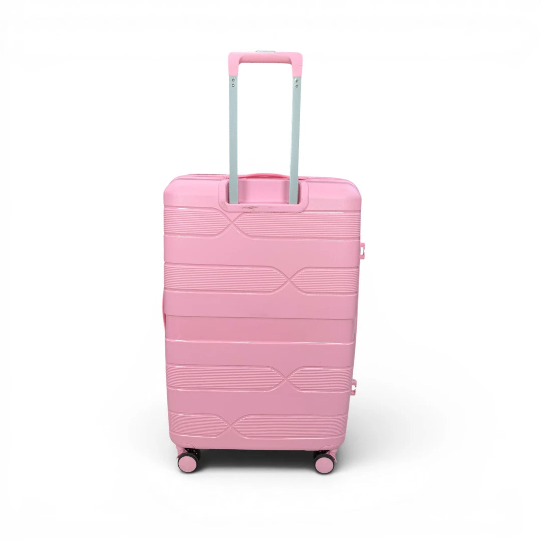 Airplane Elite Travel Bags – 3 Bags Set ( Pink ) 20 , 24, 28 inch