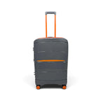 Airplane Elite Travel Bags – 3 Bags Set ( Gray * Orange ) 24 , 28 , 32 inch