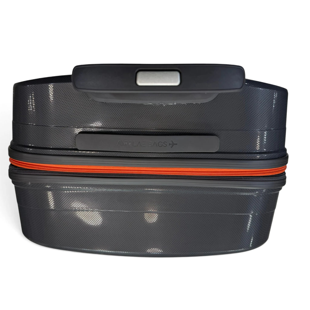 Airplane Elite Travel Bags – 3 Bags Set ( Gray * Orange ) 24 , 28 , 32 inch