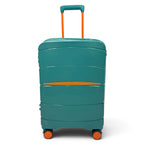 Airplane Elite Travel Bags – 3 Bags Set ( Green * Orange ) 24 , 28 , 32 inch