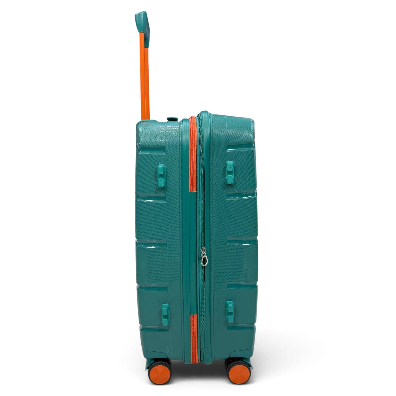 Airplane Elite Travel Bags – 3 Bags Set ( Green * Orange ) 24 , 28 , 32 inch