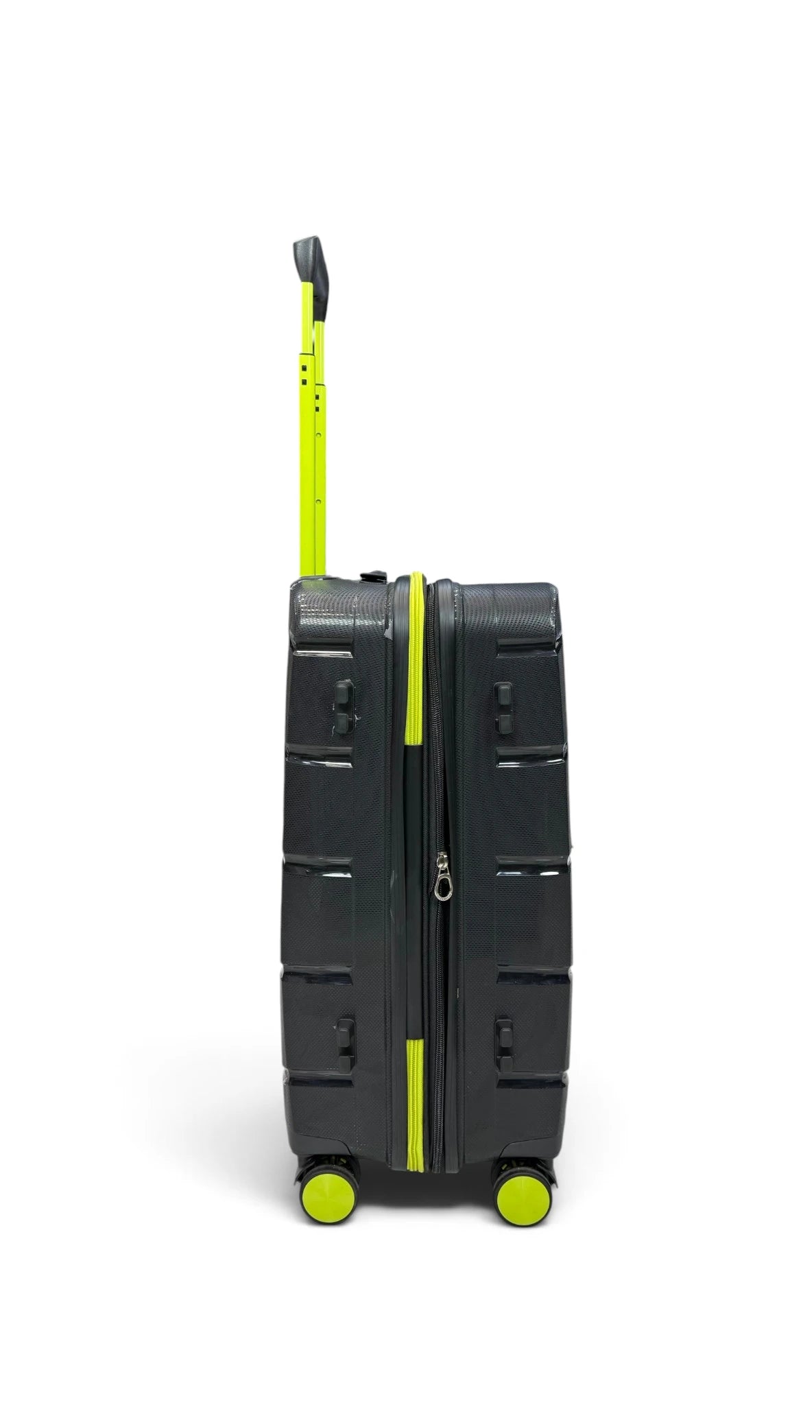 Airplane Elite Travel Bags – 3 Bags Set ( Black * Lemon ) 24 , 28 , 32 inch