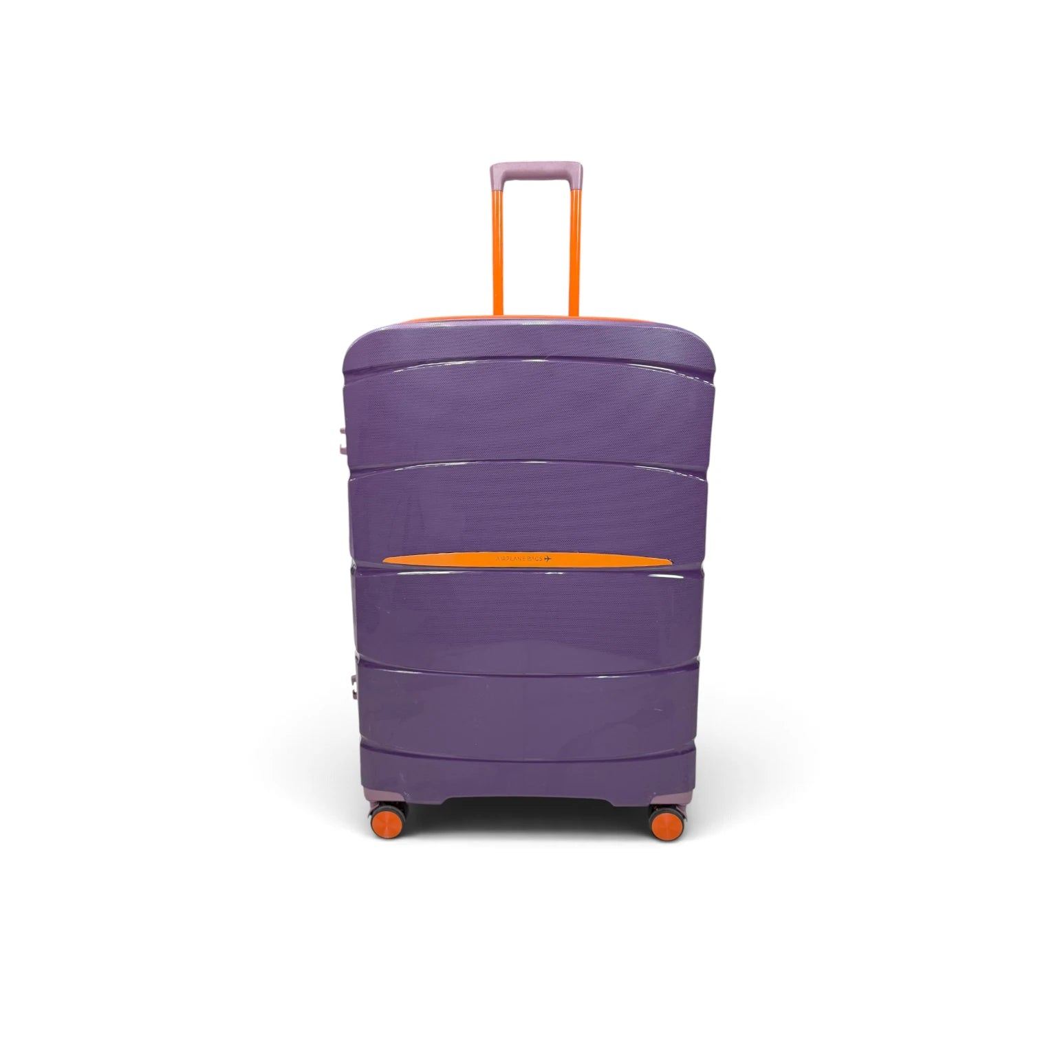 Airplane Elite Travel Bags – 3 Bags Set ( Mauve * Orange ) 24 , 28 , 32 inch