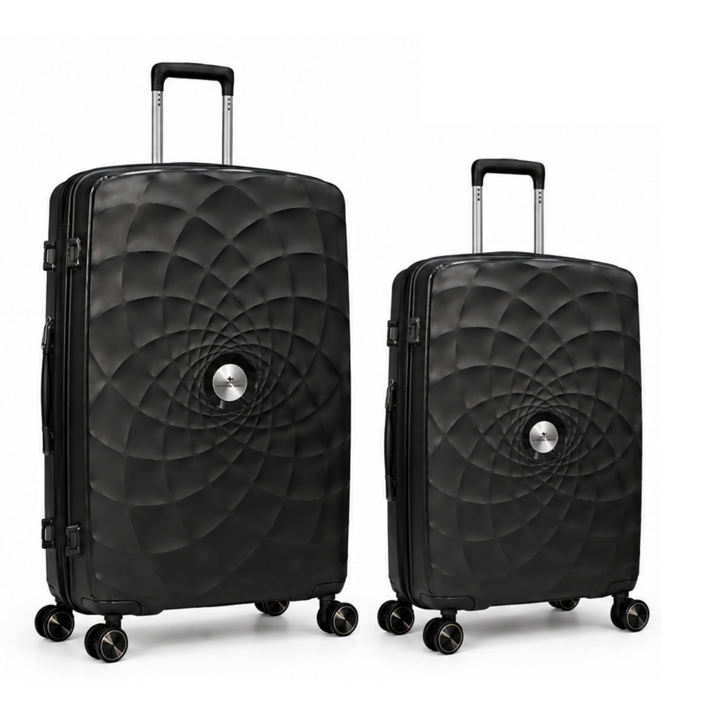 Airplane Premium Bag Travel 26 + 30 Inch  ( Black )