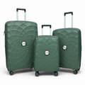 Airplane Premium Travel , Set 3 Bags ( Dark Olive ) 22 , 26, 30 inch