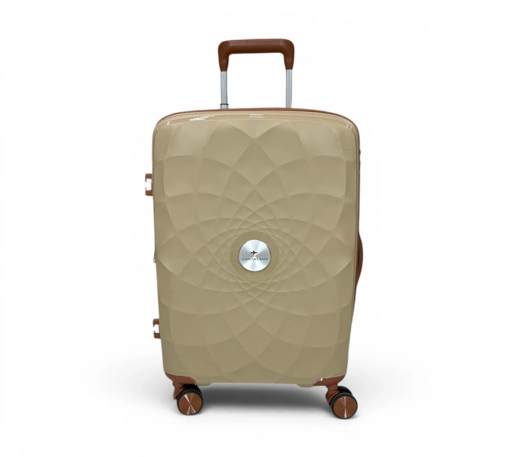 Airplane Premium Bag Travel 26 Inch  ( Beige*Coffee  )