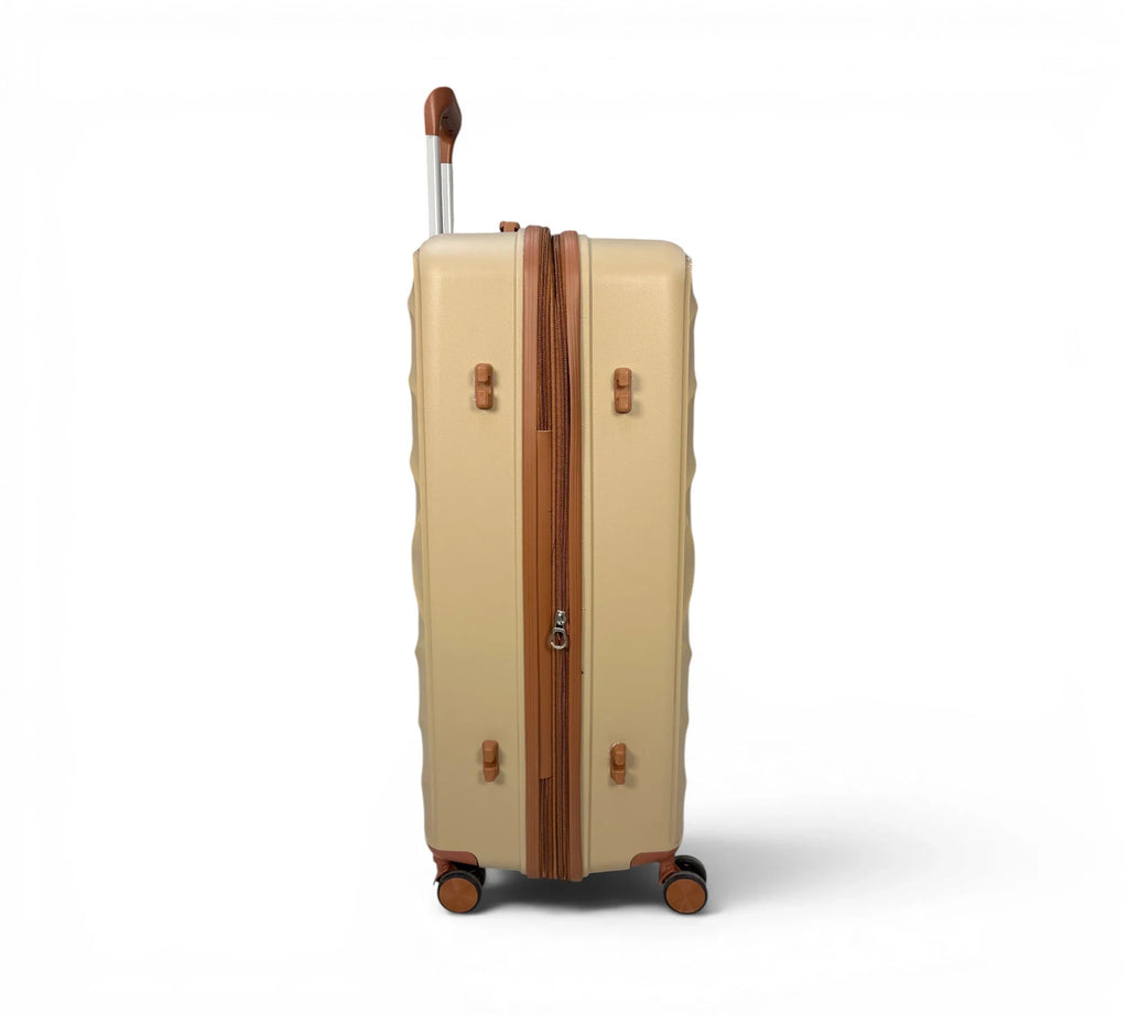Airplane Premium Bag Travel 26 Inch  ( Beige*Coffee  )