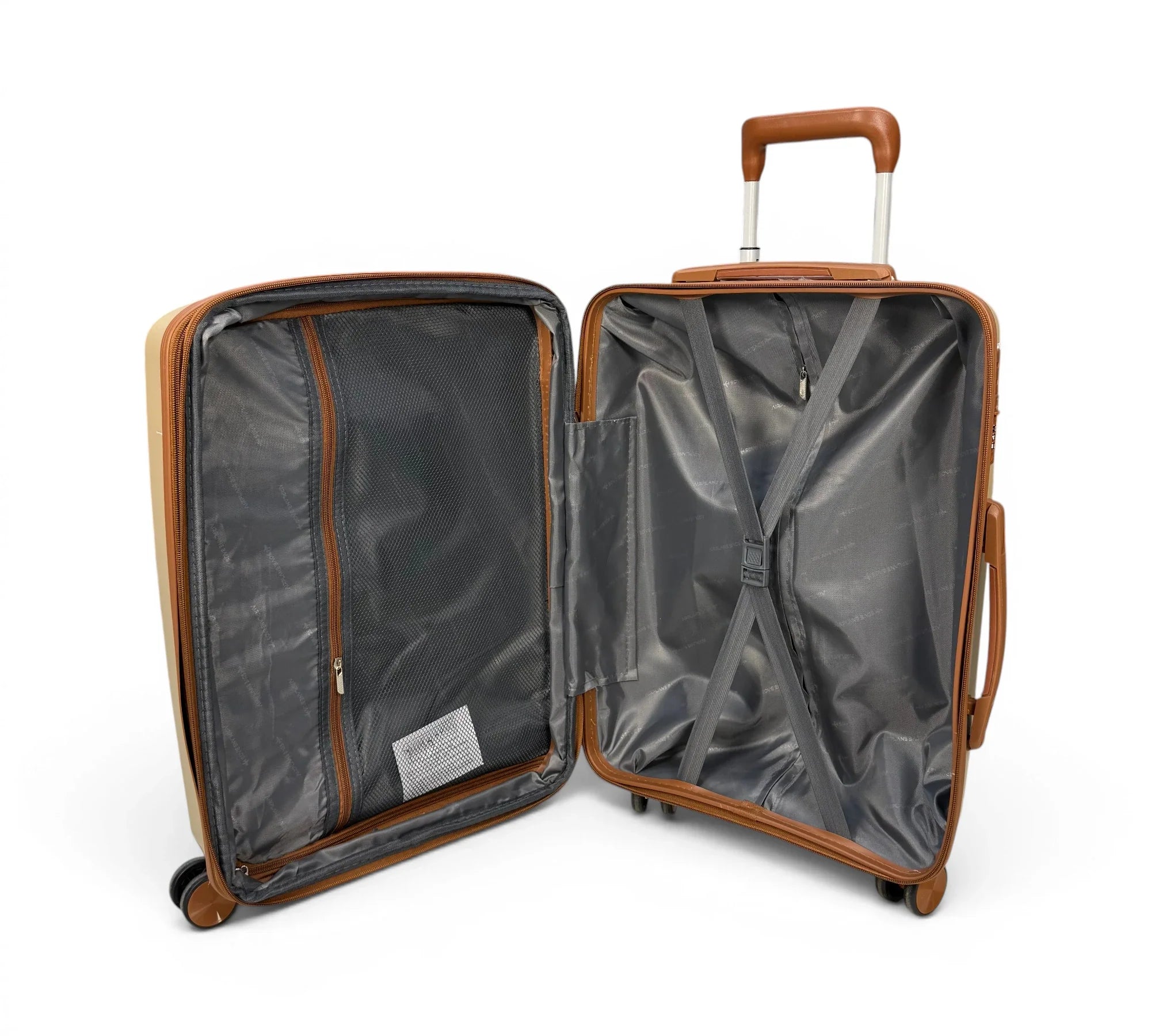 Airplane Premium Bag Travel 26 Inch  ( Beige*Coffee  )